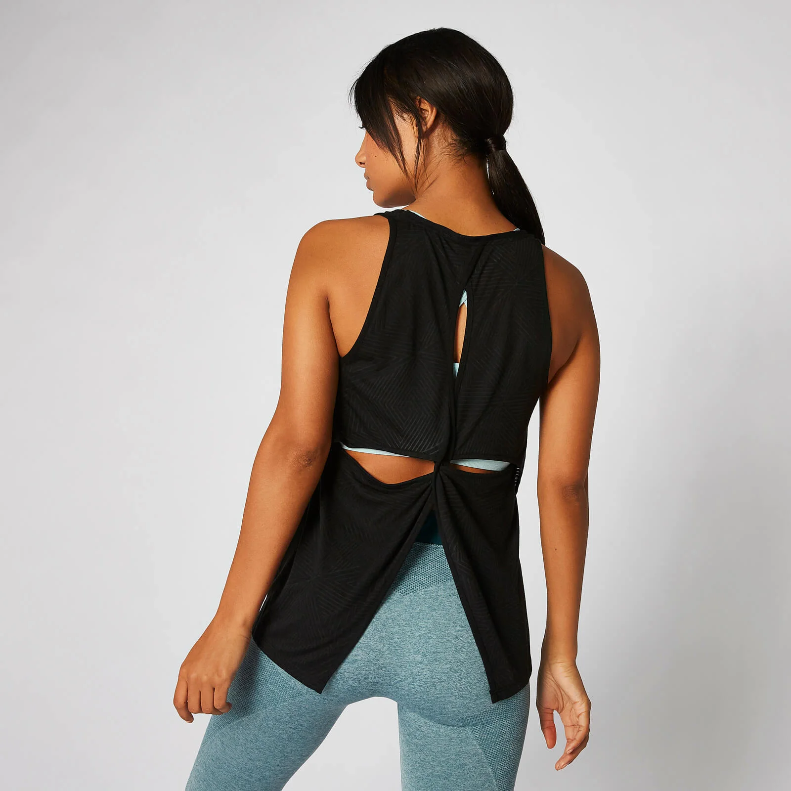 Bliss Burnout Vest - Musta - XS Image 1