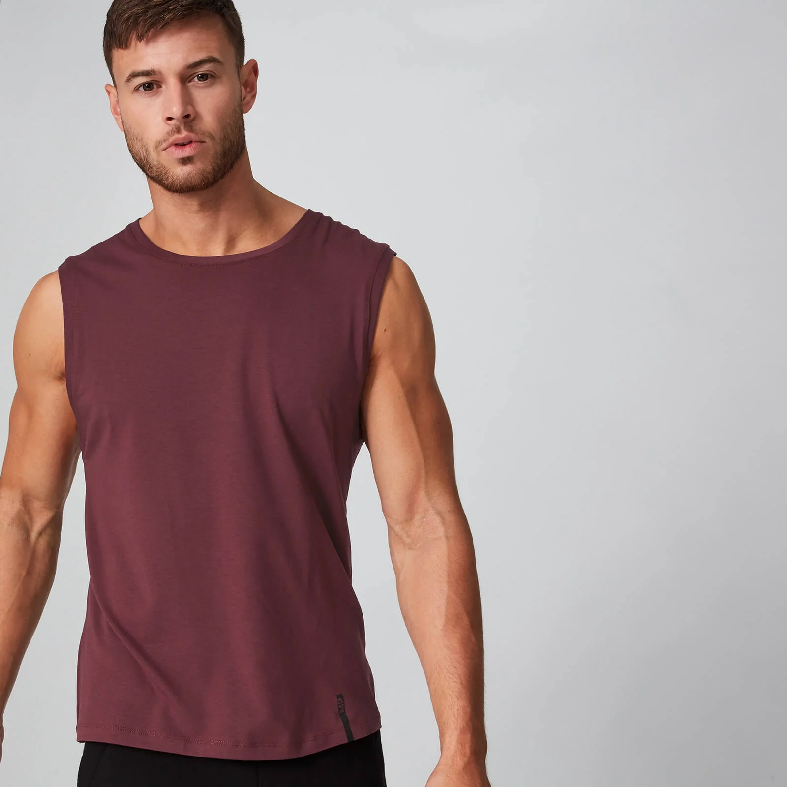 Myprotein Luxe Classic Sleeveless T-Shirt - Oxblood - XS Image 1