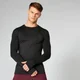 Sculpt Seamless pitkähihainen T-paita - Musta