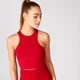 Shape Seamless Crop Vest - Punainen