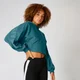 Icon Cropped Huppari - Teal