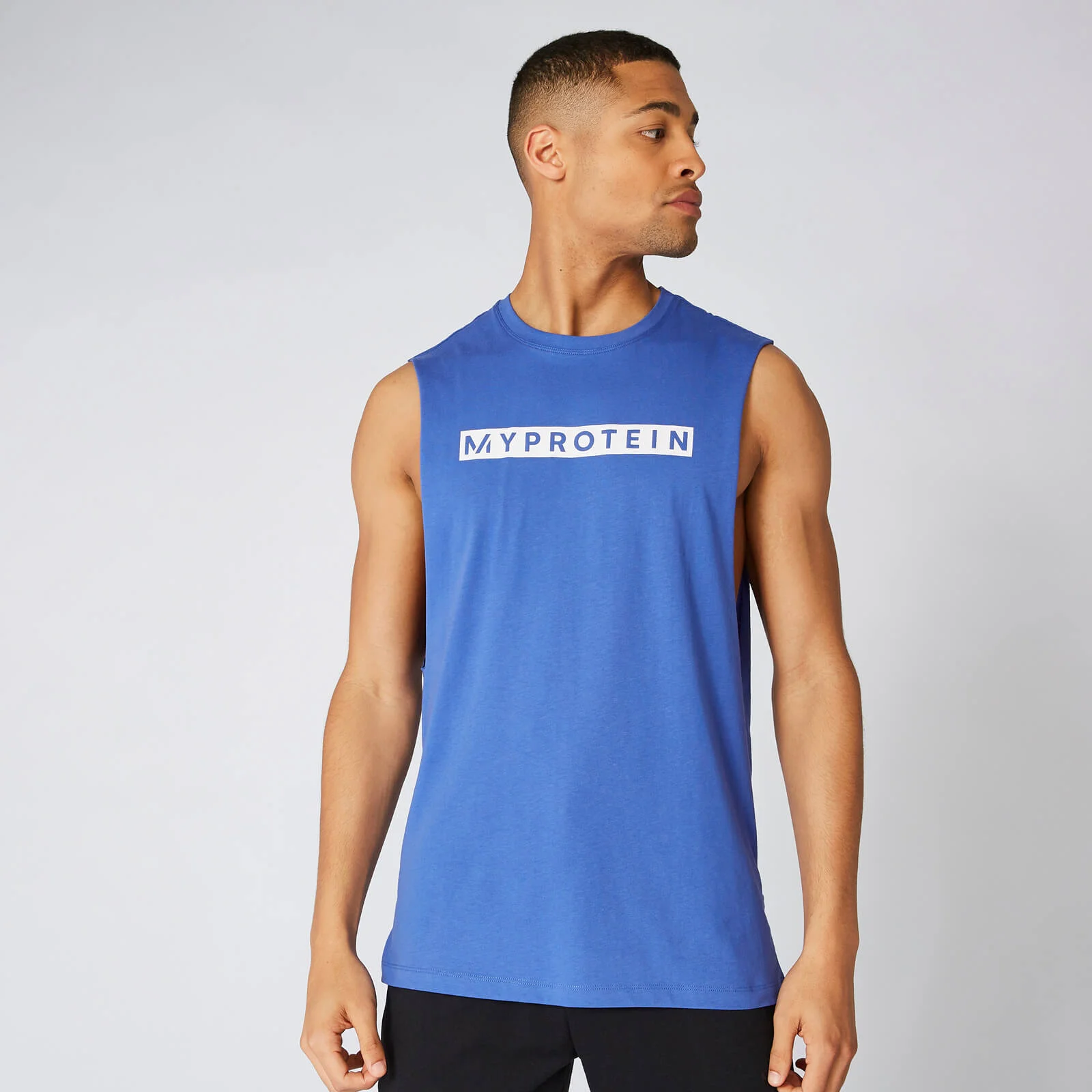 The Original Drop Armhole Tank - Ultra Blue - S Image 1