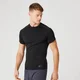 Elite Seamless T-Paita – Musta