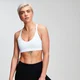 MP Women's Power Mesh Sports Bra -rintaliivit - Valkoinen