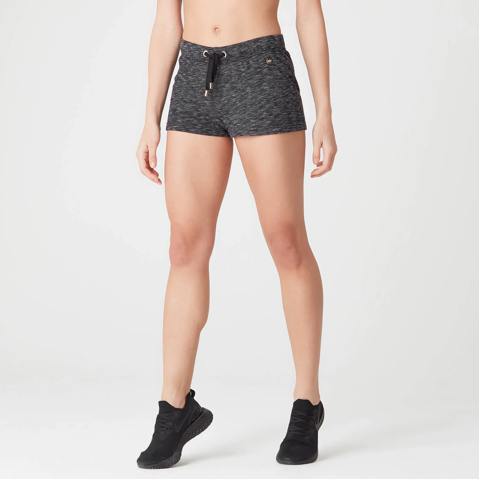 Luxe Lounge Shortsit - Black Heather - XS Image 1