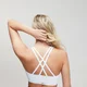 MP Women's Essentials Training Sports Bra -rintaliivit - Valkoinen