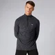 Miesten MP Performance ¼ Zip -toppi − Charcoal