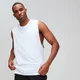 MP Men's Luxe Classic Drop Armhole Tank Top -toppi - Valkoinen