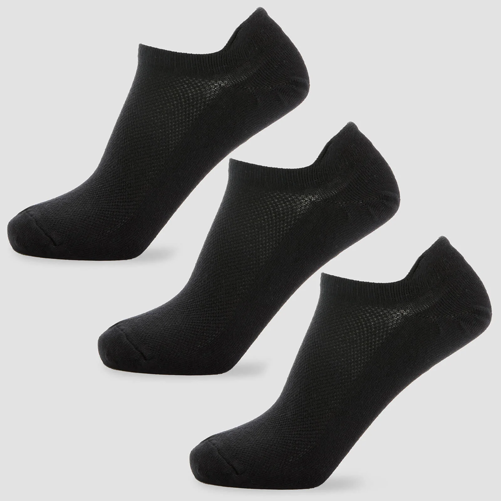 Miesten Ankle Socks - Musta - UK 6-8 Image 1