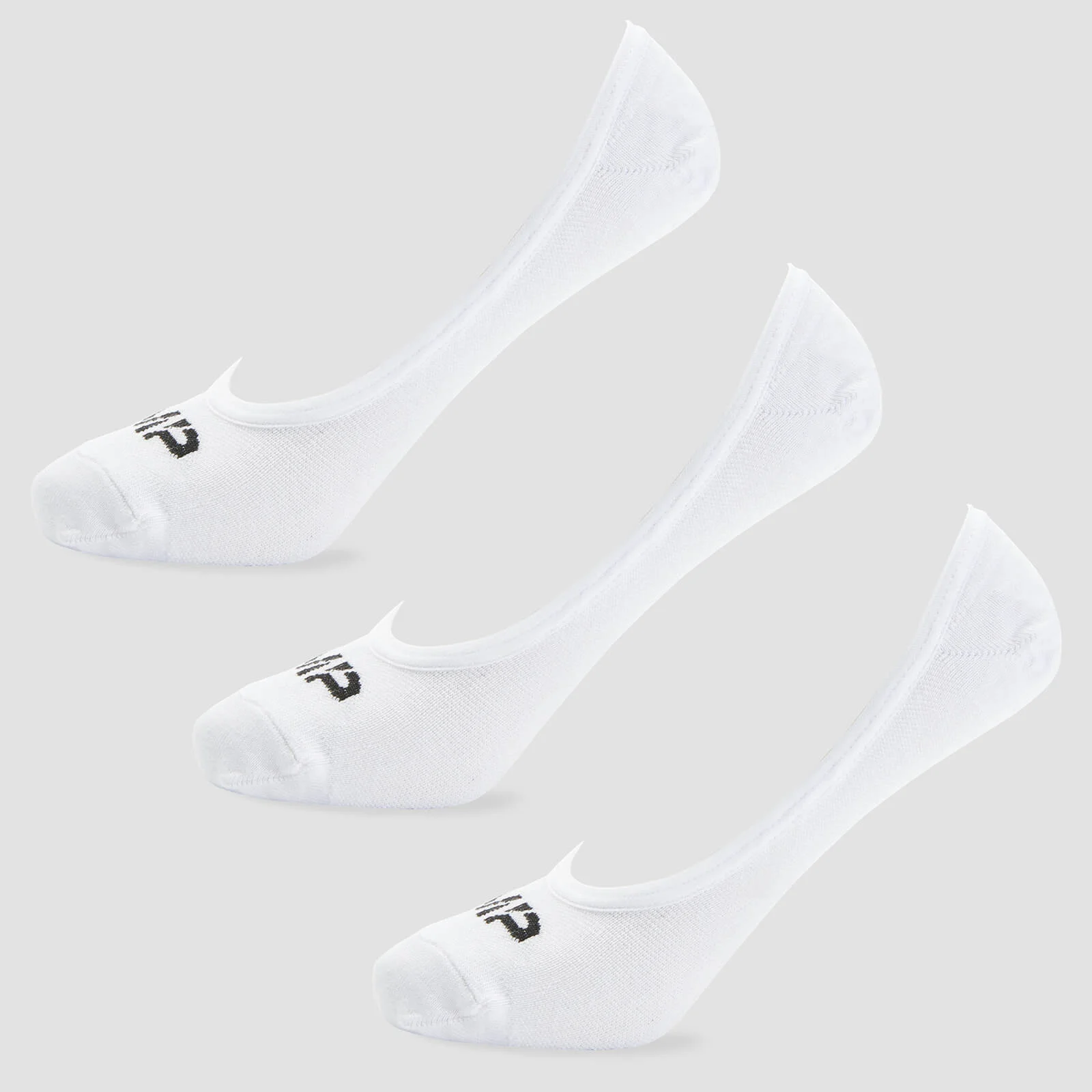 Miesten Invisible Socks - Valkoinen - UK 6-8 Image 1