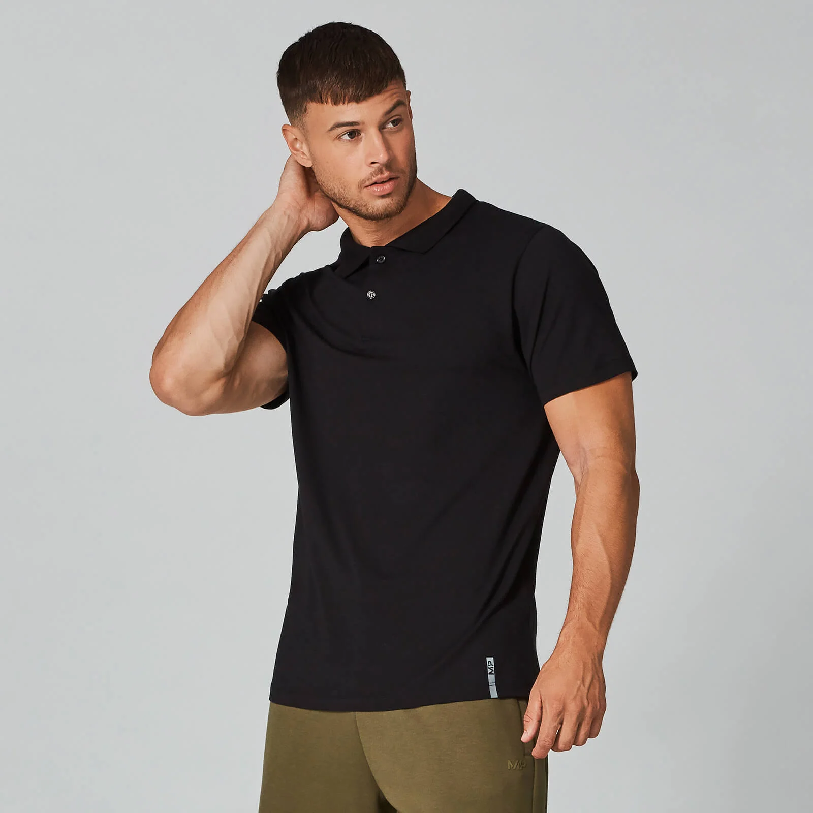 Luxe Classic Polo - Musta - XS Image 1