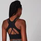 MP Women's Power Longline Sports Bra -rintaliivit - Musta