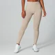 Power Mesh Leggings - Ruskea