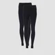 Power Mesh Leggings (2 Pack) - Musta/Musta