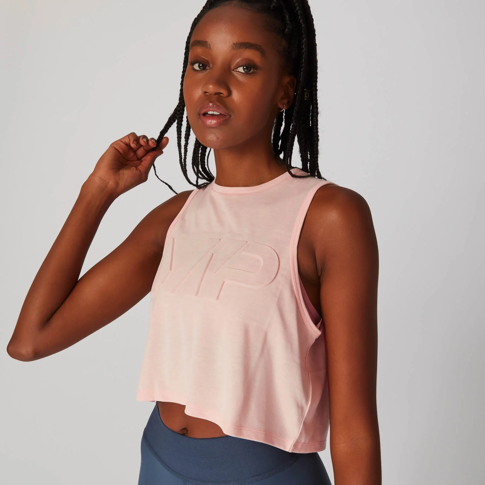 Embossed Reach Vest - Light Pinkki - XS Image 1