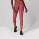 Snake Print Leggings - Pinkki