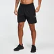 Training Stretch Woven 7 Inch Shorts - Musta