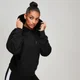 Oversized Hoodie - Musta