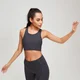 Naisten MP Textured Training Sports Bra - Slate