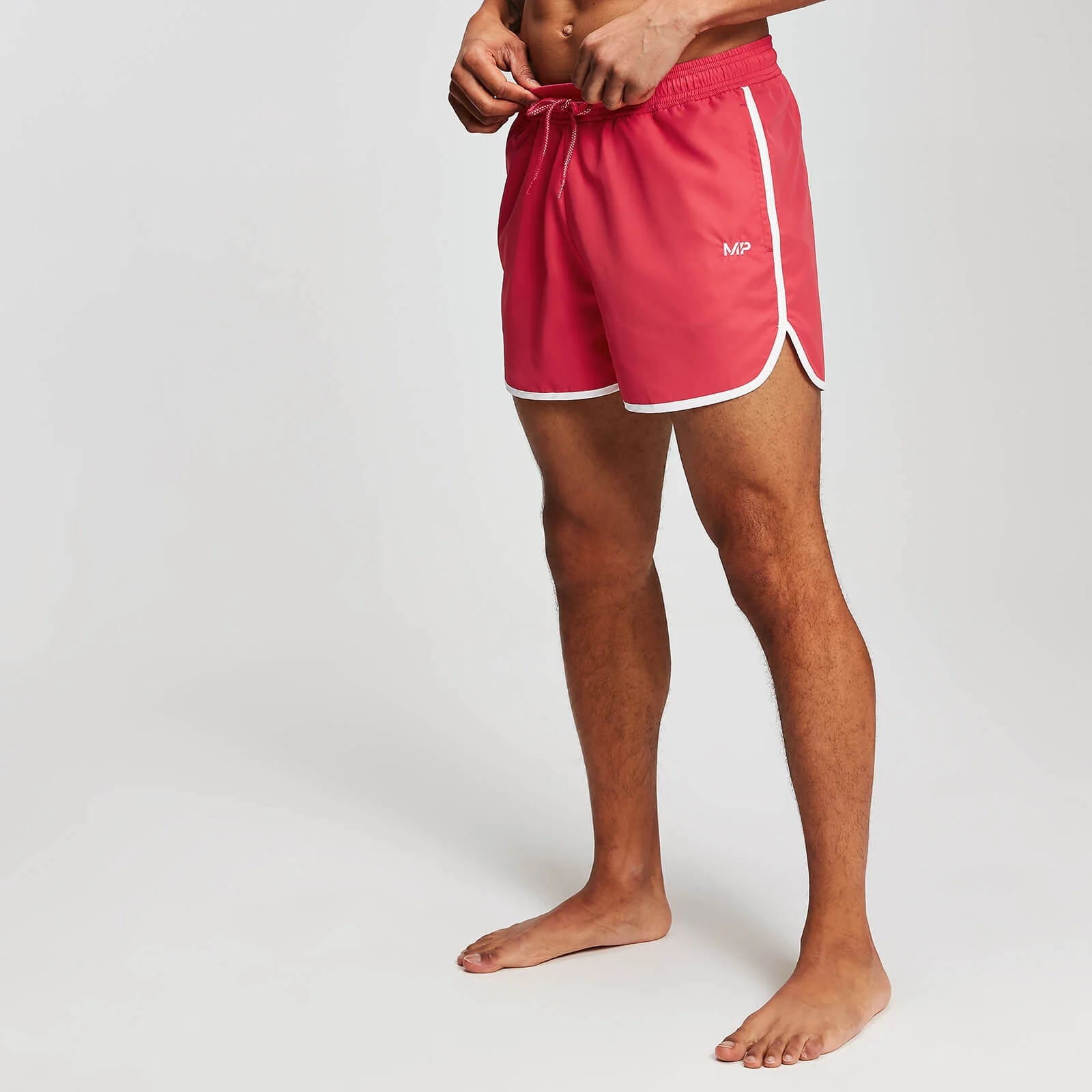 Miesten MP Contrast Binding Swim Shorts - Brake Light - XS Image 1