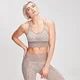 Naisten MP Animal Snake Seamless Sports Bra - Desert