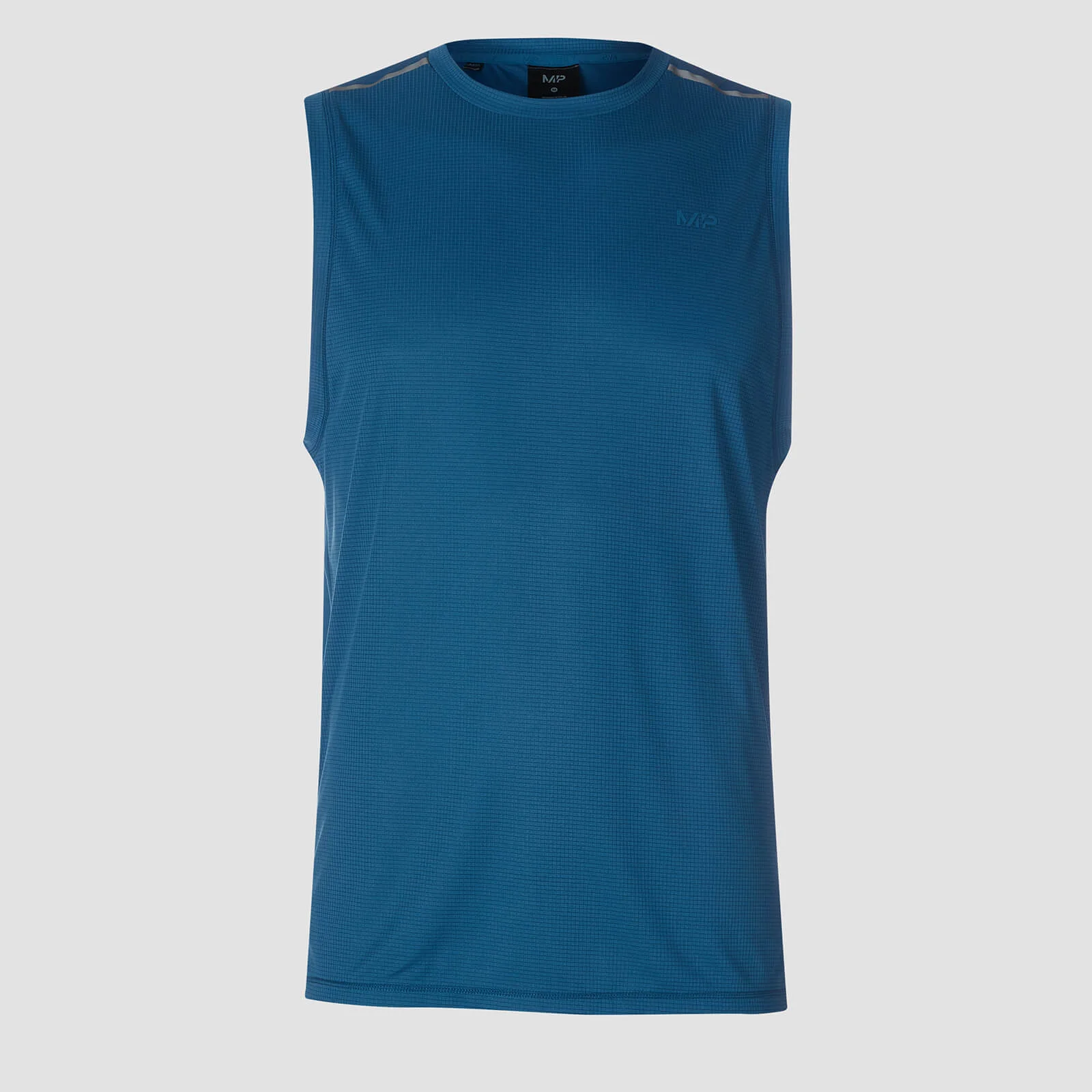 Training Grid Tank Top - Pilot Blue - XS Image 1