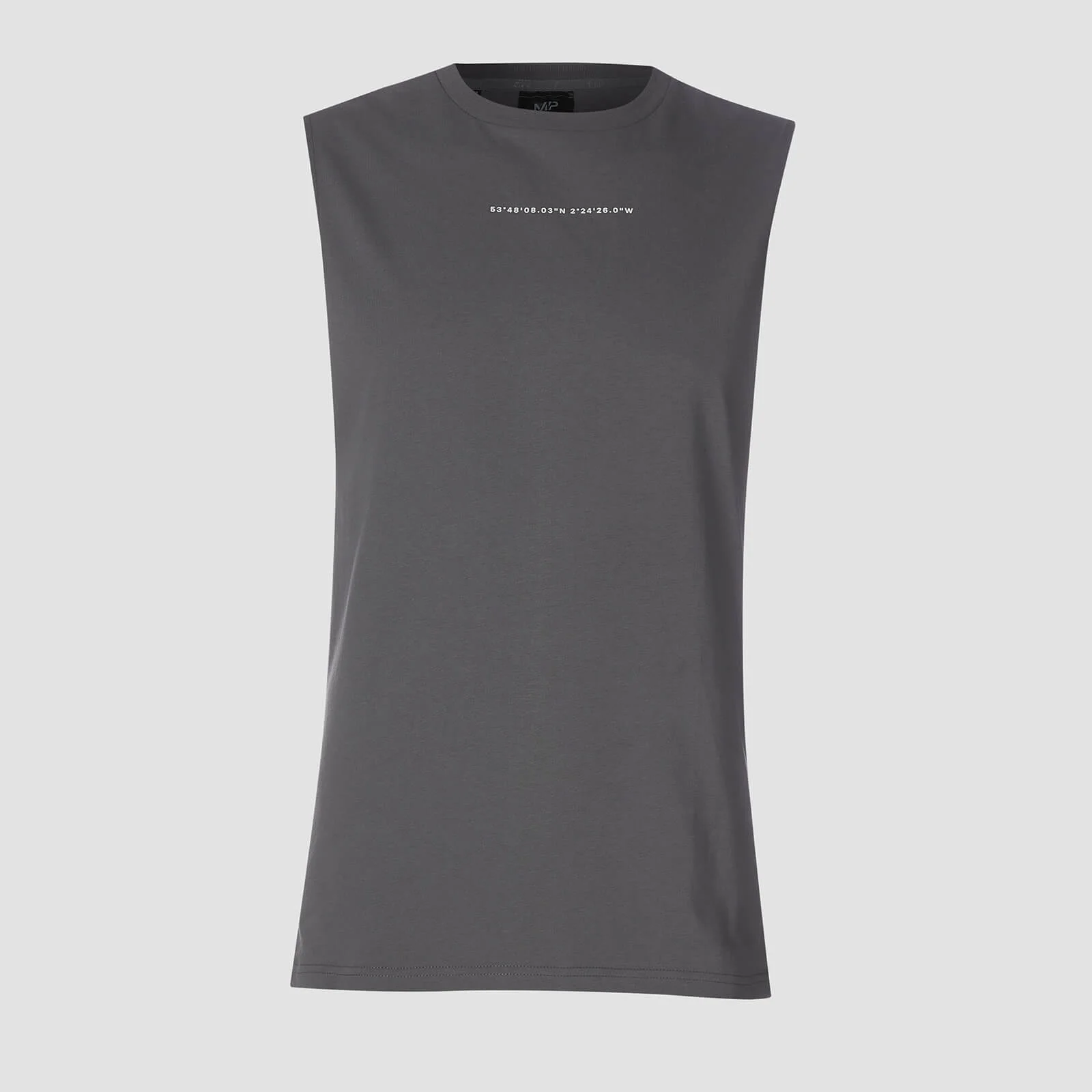 Rest Day Coordinates Drop Armhole Tank - Carbon - XS Image 1