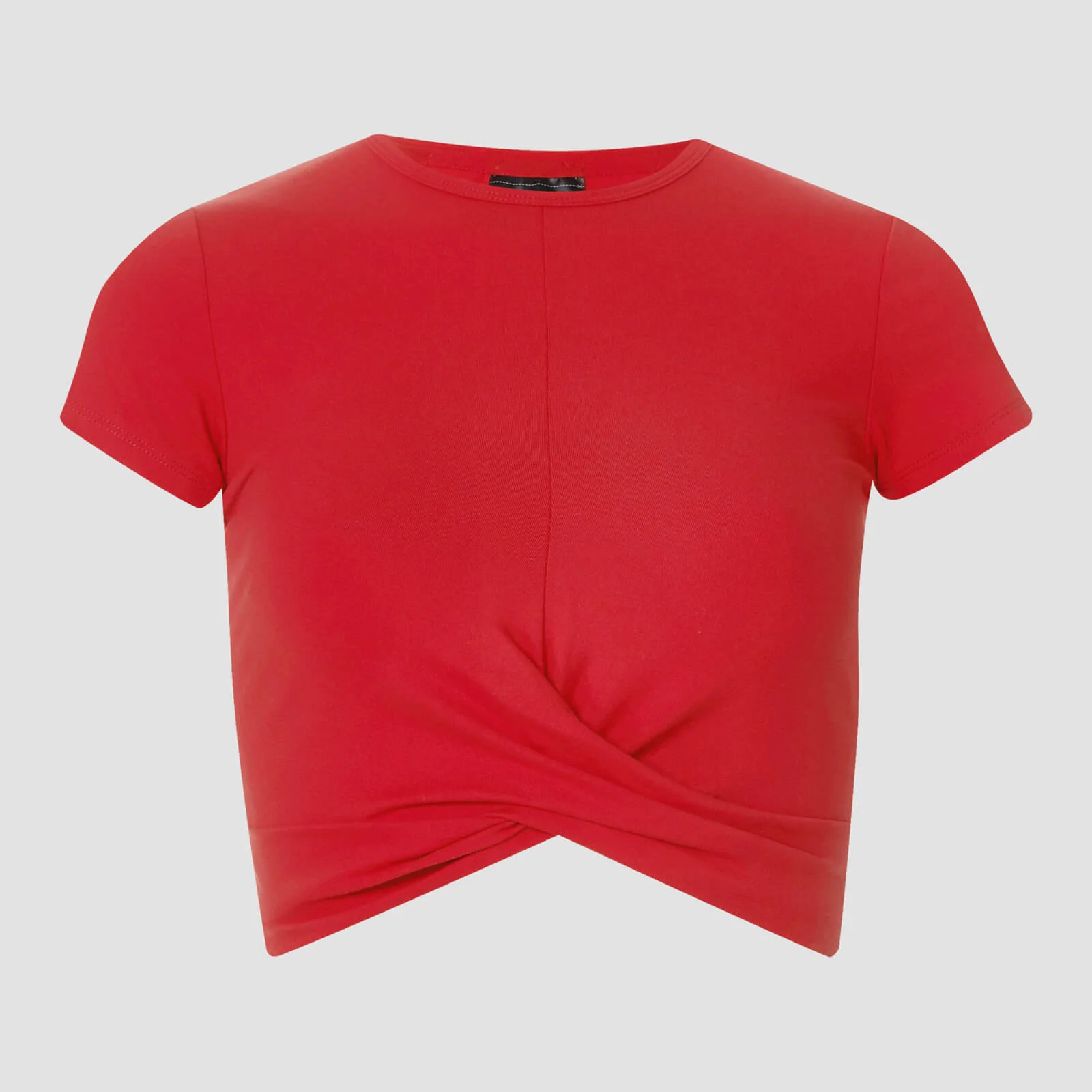 Power Short Sleeve Crop Top - Danger - XS Image 1