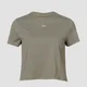 Naisten MP Essentials Crop T-paita - Brindle