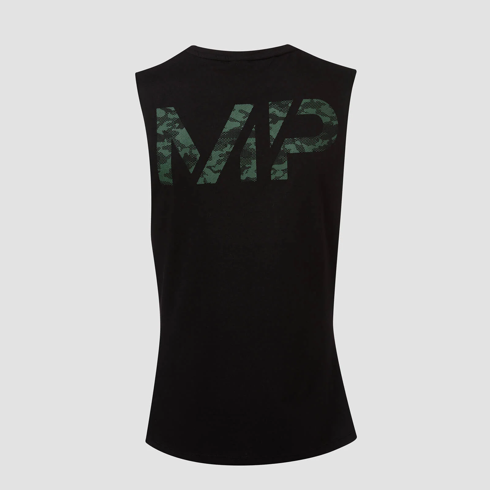 MP Geo Camo Tank - Black/Green - XS Image 1
