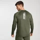 Miesten MP Printed Training Long Sleeved Top - Army Green