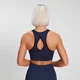 Naisten MP Training Ribbed Seamless -urheilutoppi − Midnight
