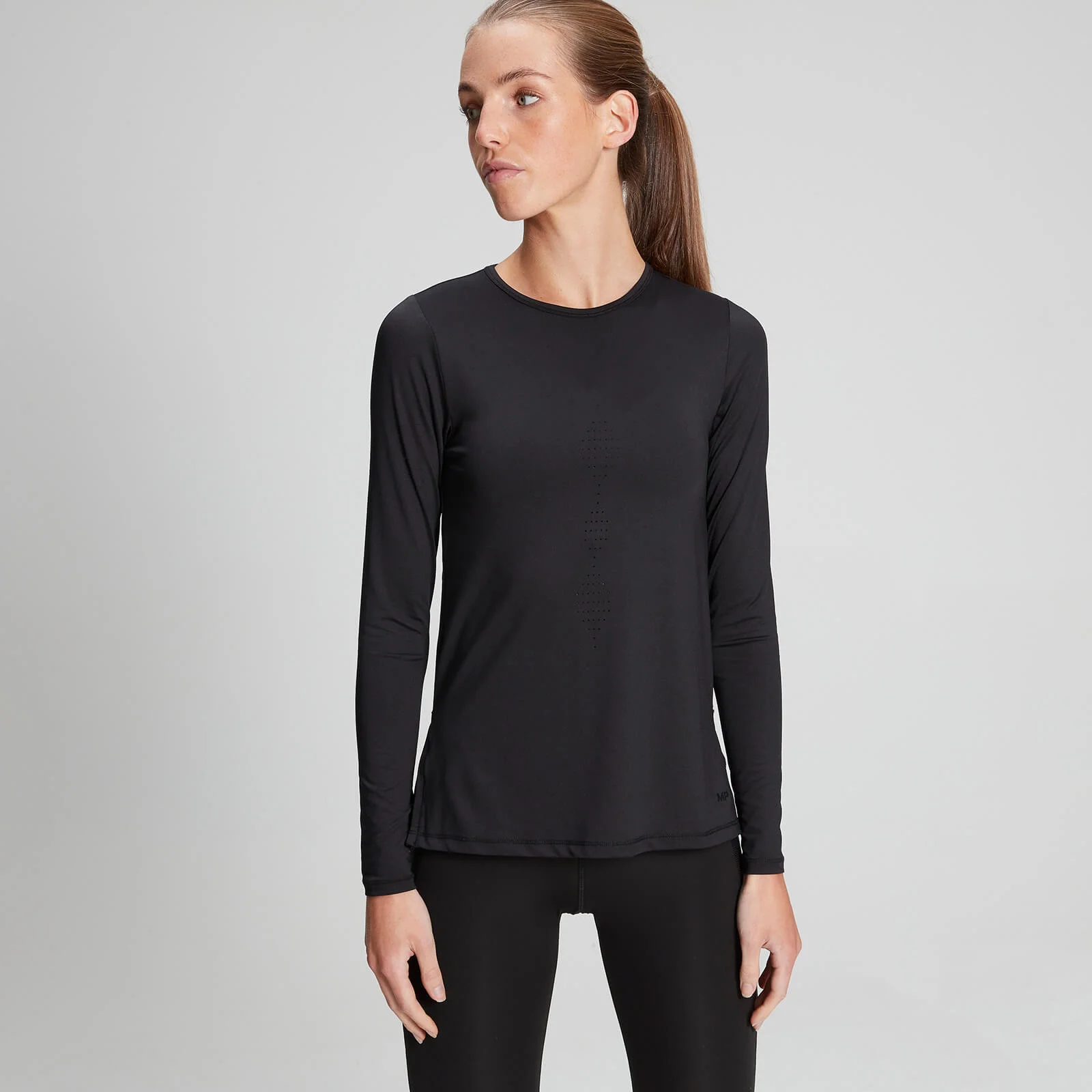 Naisten MP Velocity Long Sleeve -toppi − Musta - XS Image 1
