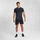 Miesten MP Essentials Short Sleeve Seamless -t-paita − Carbon Marl