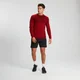 Miesten MP Essentials Long Sleeve Seamless -t-paita − Danger Marl