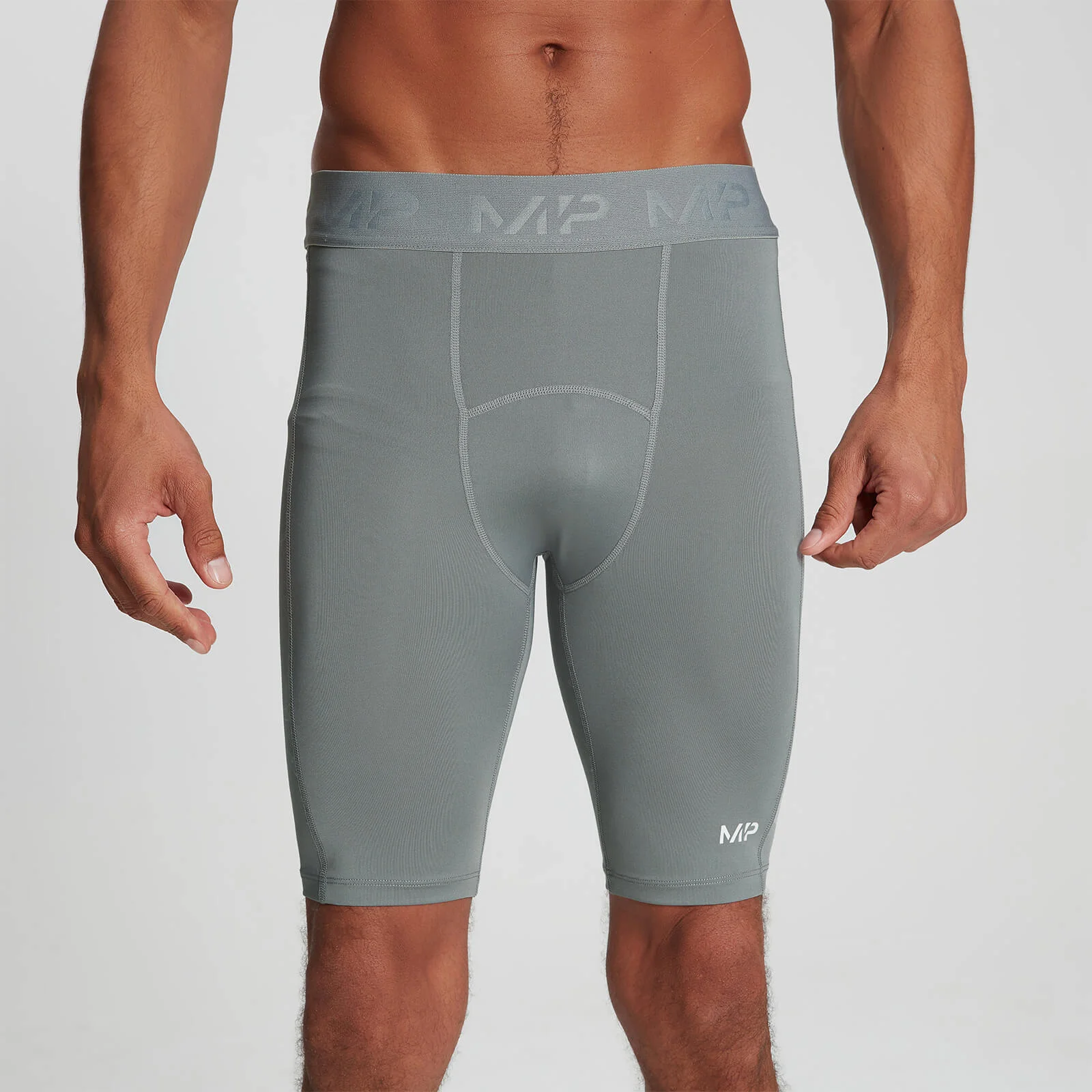 Miesten MP Base Layer -shortsit − Storm - XXS Image 1