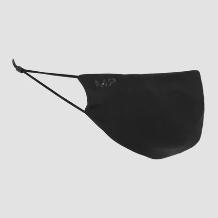 MP Face Mask With Replaceable Filter -kasvomaski - Musta