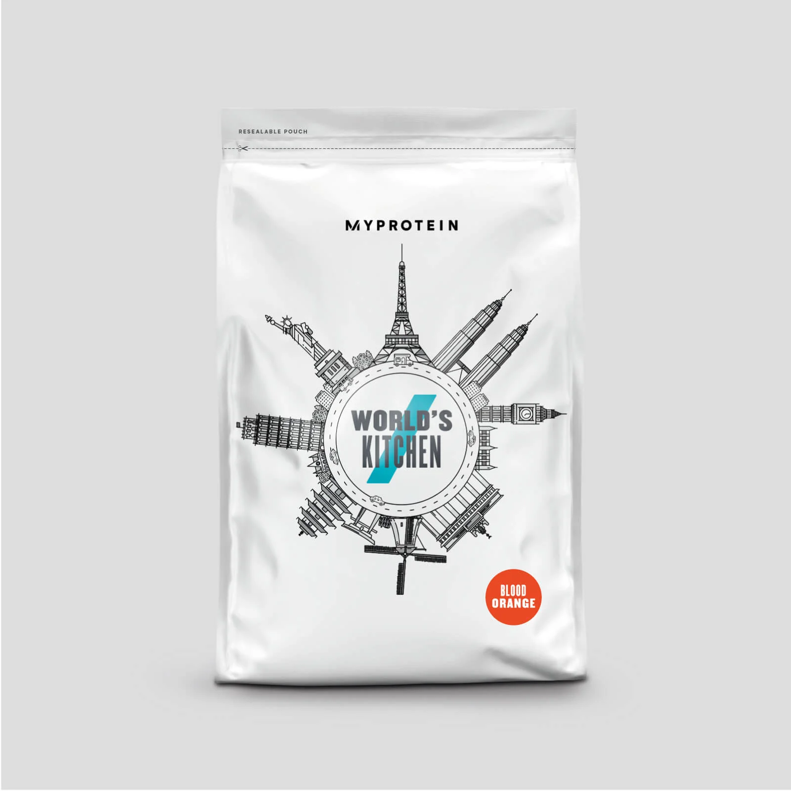 Essential BCAA 2:1:1 Powder - World’s Kitchen - 250g - Blood Orange Image 1