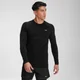Miesten MP Velocity Long Sleeve -toppi − Musta