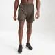 Miesten MP Essentials Training -2-in-1-shortsit – Tumma oliivi