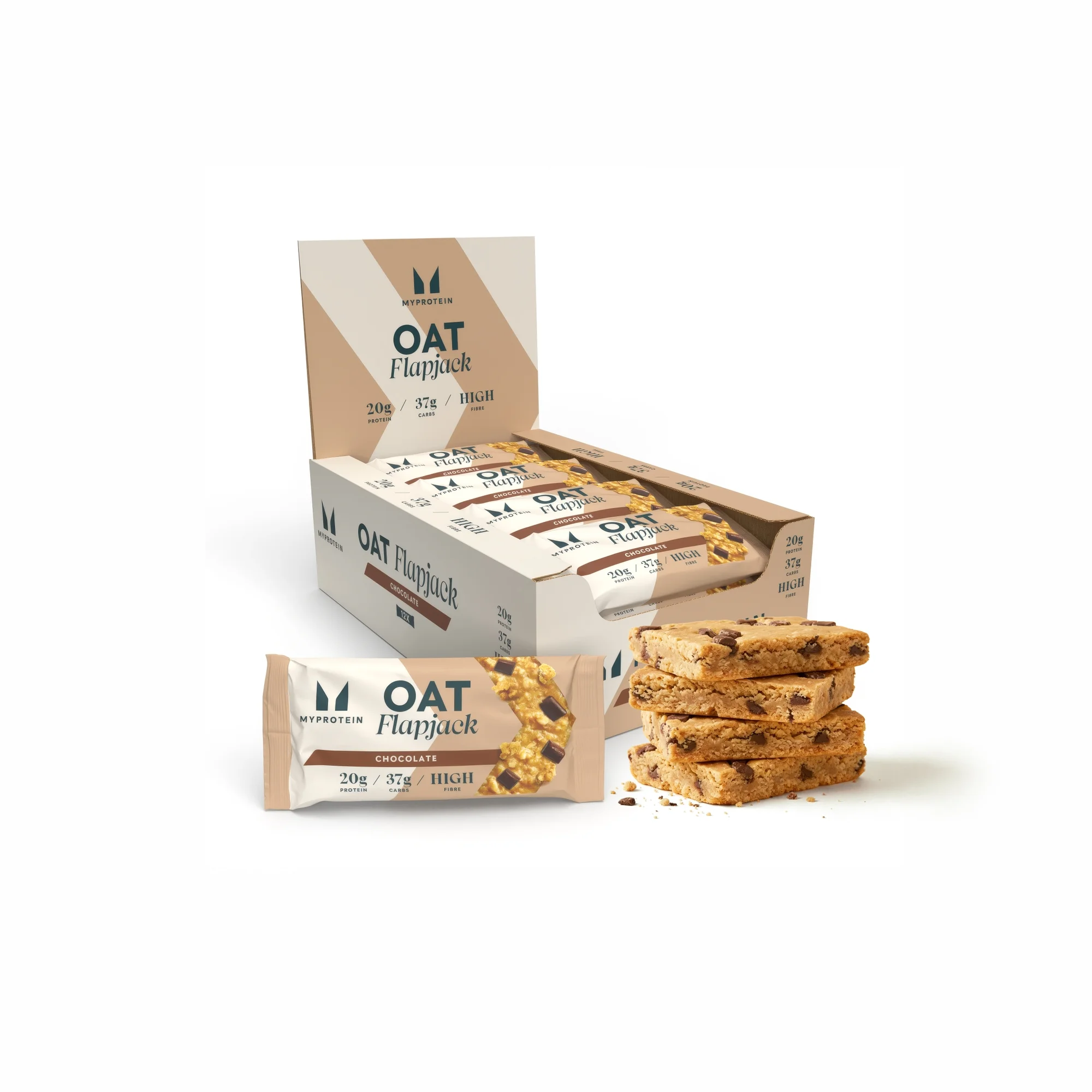 Protein Flapjack - Chocolate Chunk Image 1