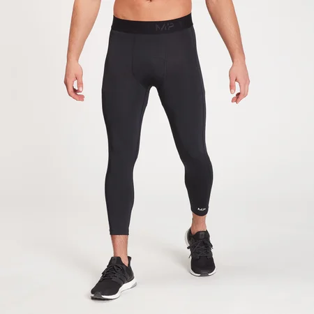 MP Men's Training 3/4 Leggings Baselayer -leggingsit - Musta
