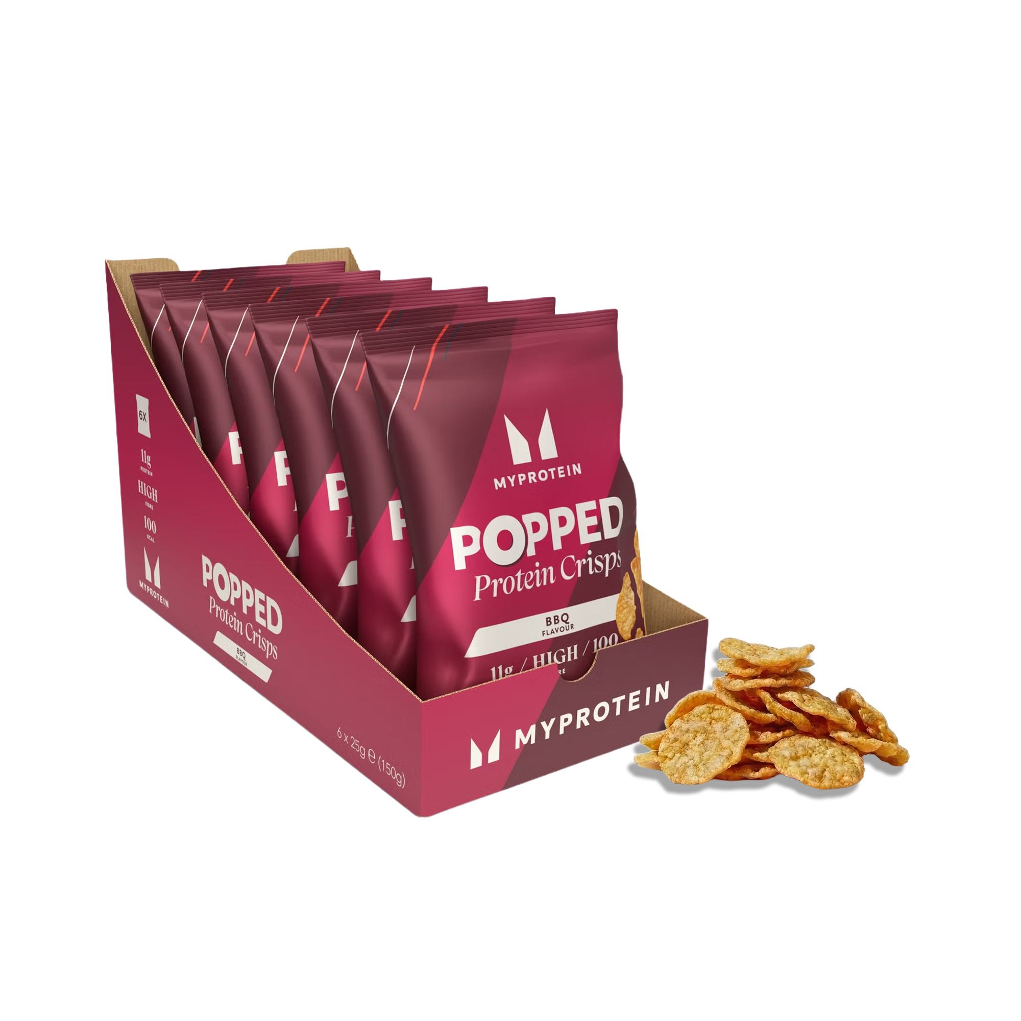 Popped Protein Crisps - Barbecue Image 1