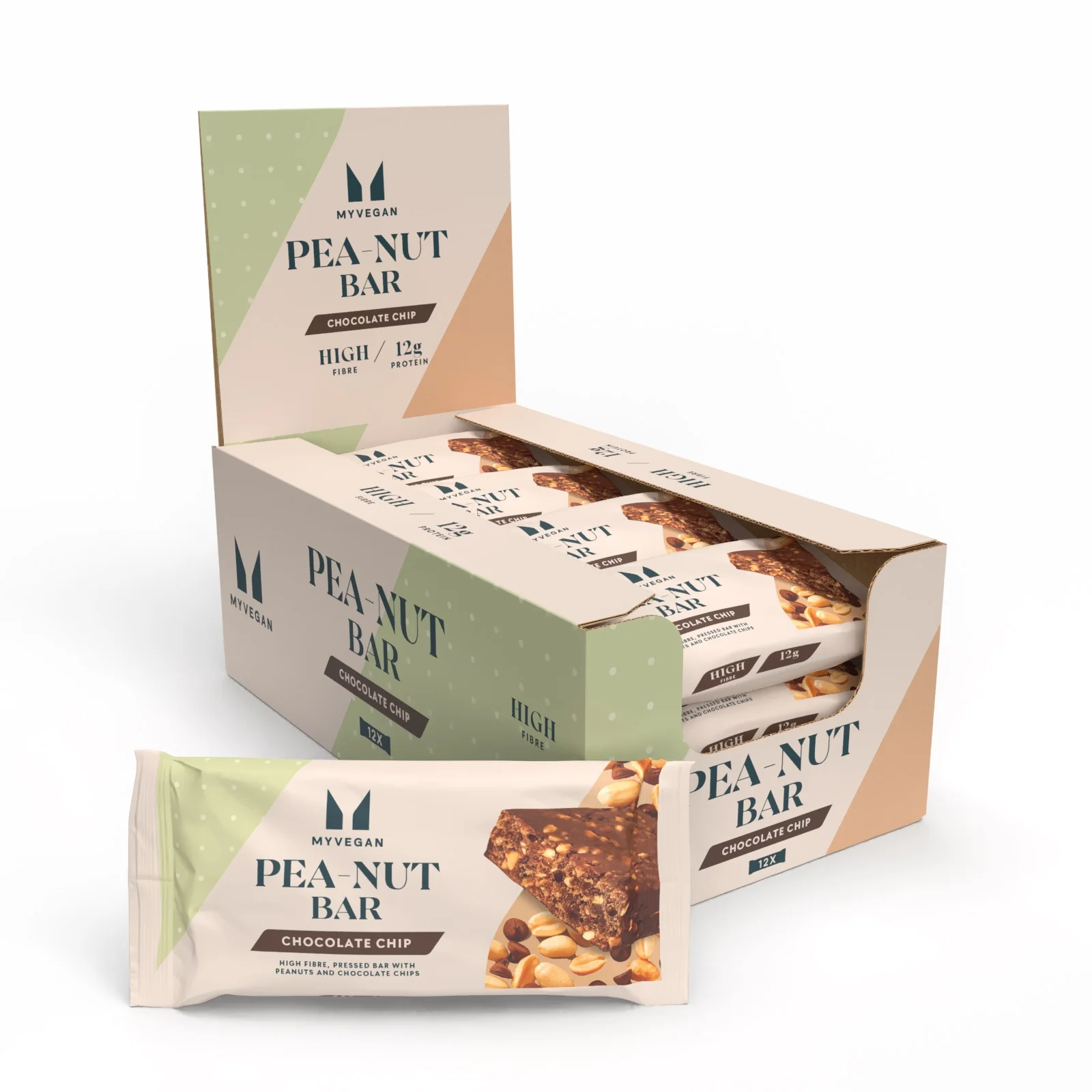 Pea-Nut Square - Suklaa Chip Image 1