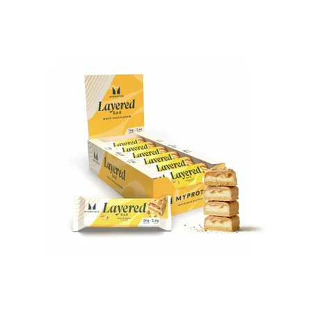 6 Layer Bar proteiinipatukka - 12 x 60g - White Gold