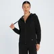 MP Women's Essentials Zip Through Hoodie -huppari - Musta