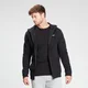 MP Men's Zip Through Hoodie -huppari - Musta