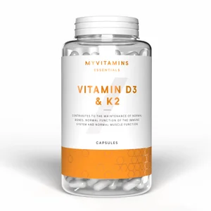 D3- ja K2-vitamiinikapselit - Amount 90CAPSULES, 90servings