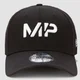 MP New Era 39THIRTY Baseball-lippis - Musta/valkoinen