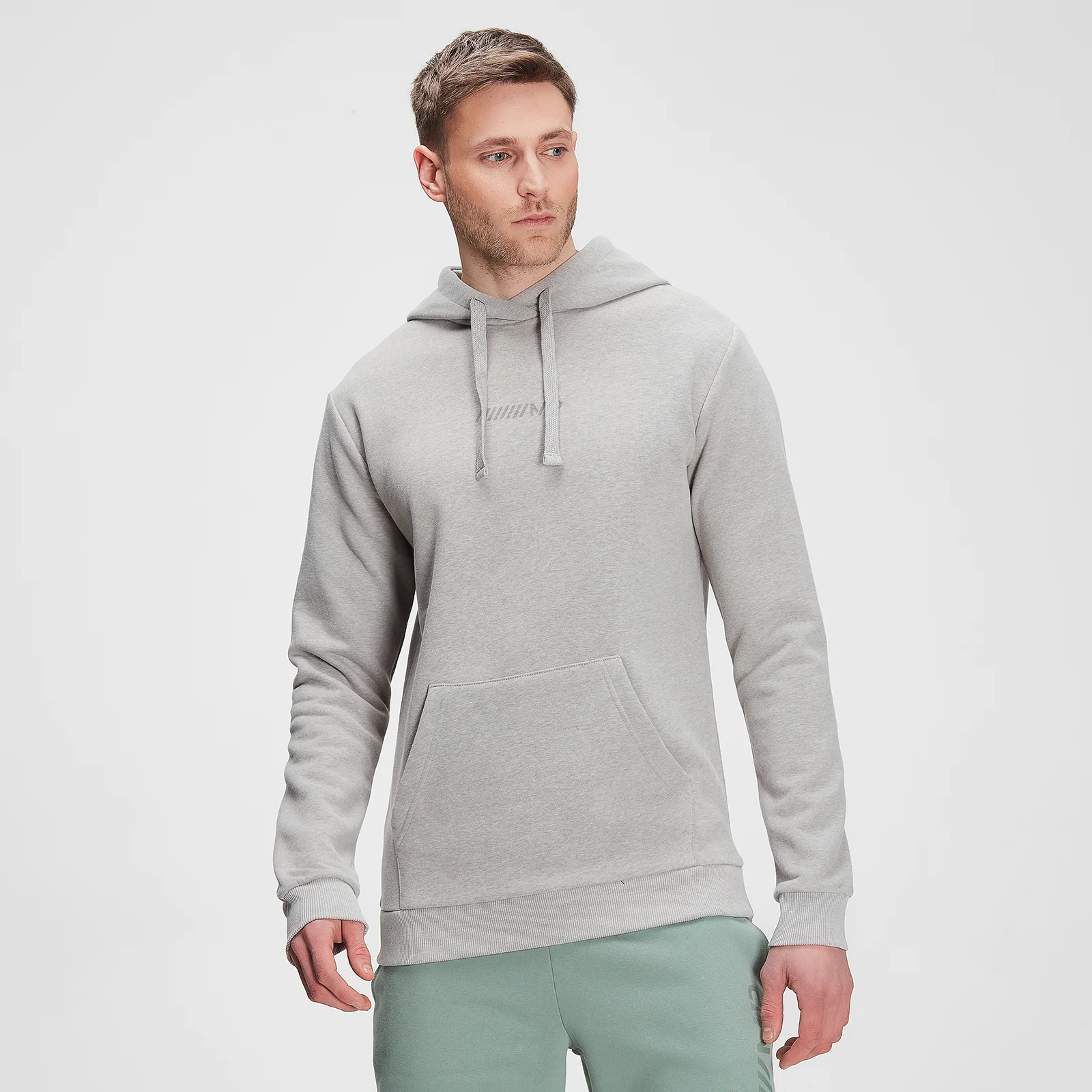 Miesten MP Tonal Graphic -huppari – Storm Grey Marl - XXS Image 1